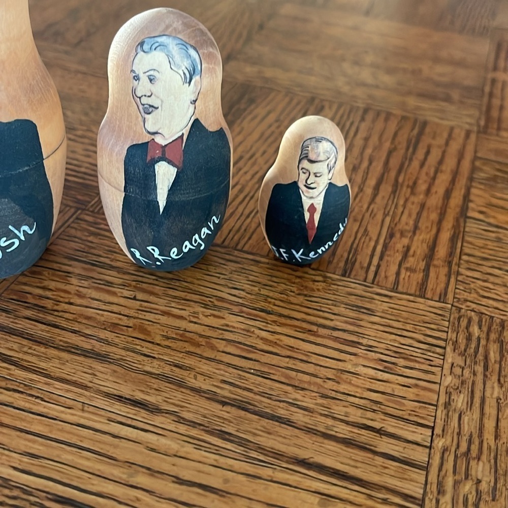 Presidential RUSSIAN nesting dolls - Picture 5 of 7